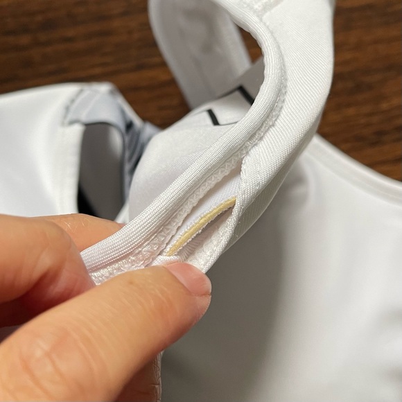Nike White Dri-Fit Sport Training Bra - Picture 4 of 4
